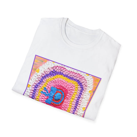 Dancing Spanish Skirt Mandala T-Shirt - Colorful Unisex Tee for Art Lovers