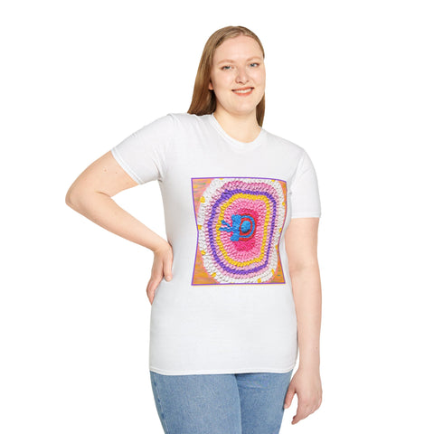 Dancing Spanish Skirt Mandala T-Shirt - Colorful Unisex Tee for Art Lovers