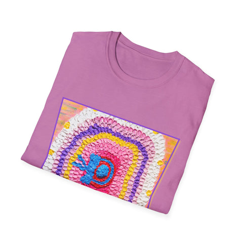 Dancing Spanish Skirt Mandala T-Shirt - Colorful Unisex Tee for Art Lovers