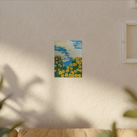 Canvas Print Daydreaming Passing Clouds