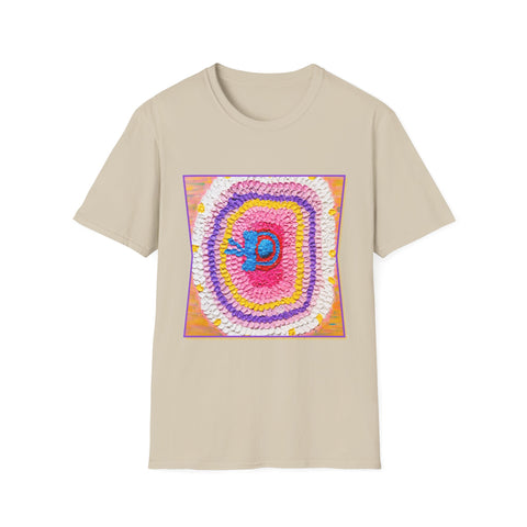Dancing Spanish Skirt Mandala T-Shirt - Colorful Unisex Tee for Art Lovers