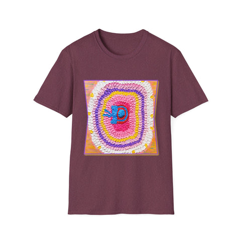 Dancing Spanish Skirt Mandala T-Shirt - Colorful Unisex Tee for Art Lovers