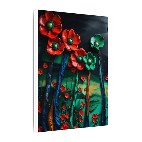Canvas Print - "High Flowers" Impressionism Post-Impression