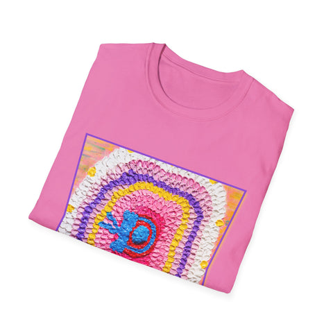Dancing Spanish Skirt Mandala T-Shirt - Colorful Unisex Tee for Art Lovers