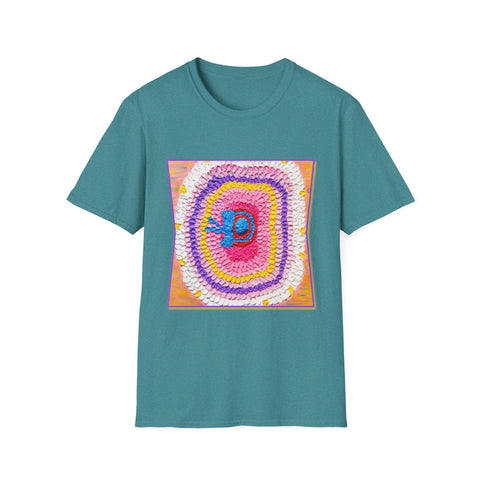 Dancing Spanish Skirt Mandala T-Shirt - Colorful Unisex Tee for Art Lovers