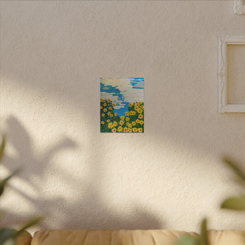 Canvas Print Daydreaming Passing Clouds