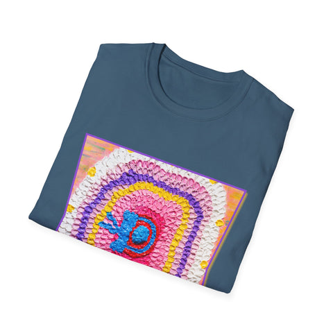 Dancing Spanish Skirt Mandala T-Shirt - Colorful Unisex Tee for Art Lovers