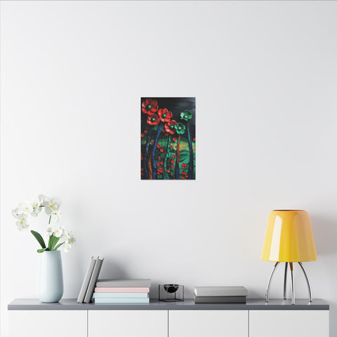 Canvas Print - "High Flowers" Impressionism Post-Impression