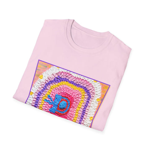 Dancing Spanish Skirt Mandala T-Shirt - Colorful Unisex Tee for Art Lovers