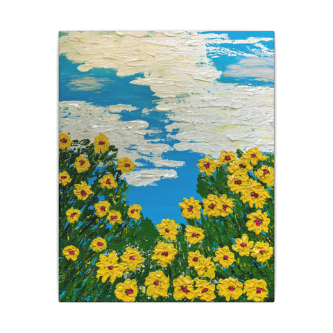 Canvas Print Daydreaming Passing Clouds