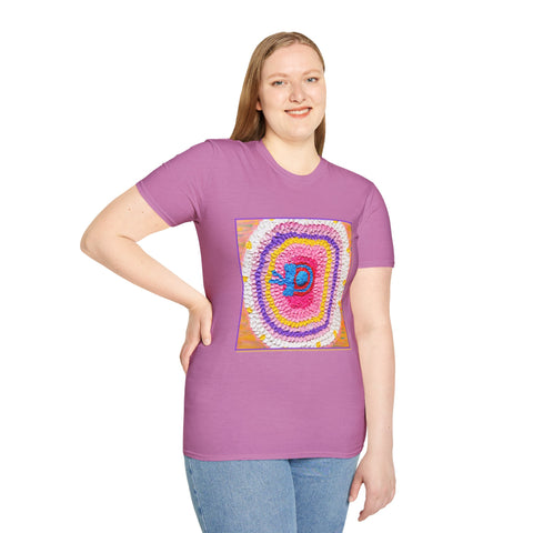 Dancing Spanish Skirt Mandala T-Shirt - Colorful Unisex Tee for Art Lovers
