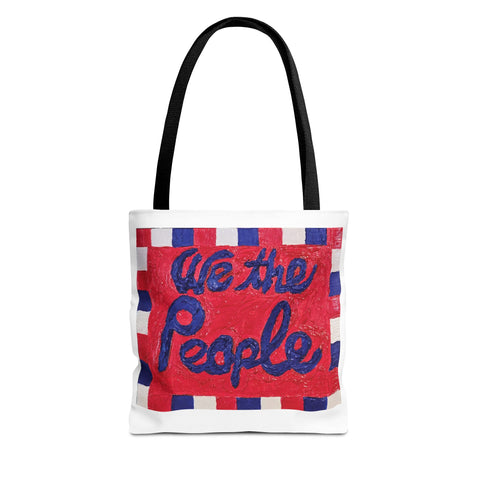 Printify American flag tote bag celebrating 250th anniversary with patriotic USA design, durable fabric, and spacious tote style.