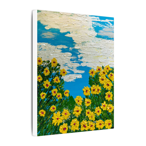 Canvas Print Daydreaming Passing Clouds
