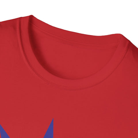 USA 250th Anniversary T-Shirt by Printify featuring patriotic original painting with 'We the People' design on front and back