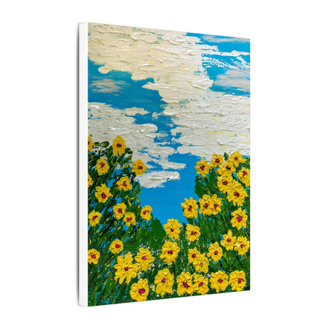Canvas Print Daydreaming Passing Clouds