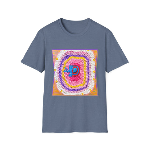 Dancing Spanish Skirt Mandala T-Shirt - Colorful Unisex Tee for Art Lovers