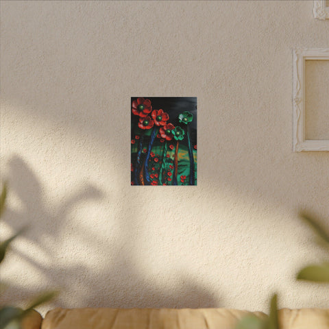 Canvas Print - "High Flowers" Impressionism Post-Impression