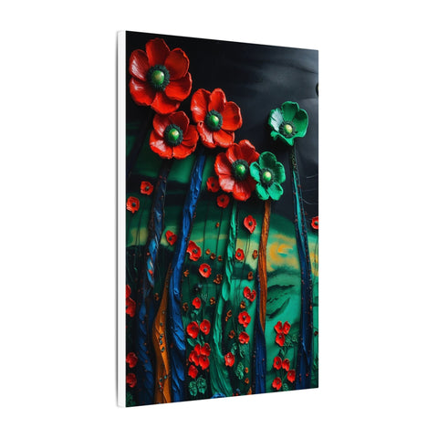 Canvas Print - "High Flowers" Impressionism Post-Impression