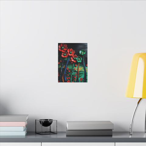 Canvas Print - "High Flowers" Impressionism Post-Impression