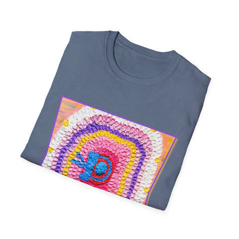 Dancing Spanish Skirt Mandala T-Shirt - Colorful Unisex Tee for Art Lovers