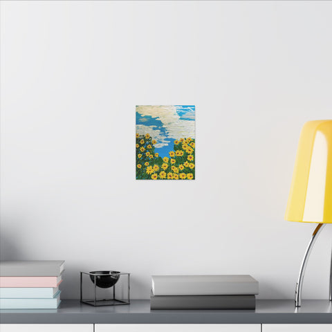 Canvas Print Daydreaming Passing Clouds