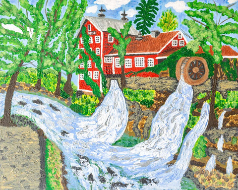 Old Mill in Spring