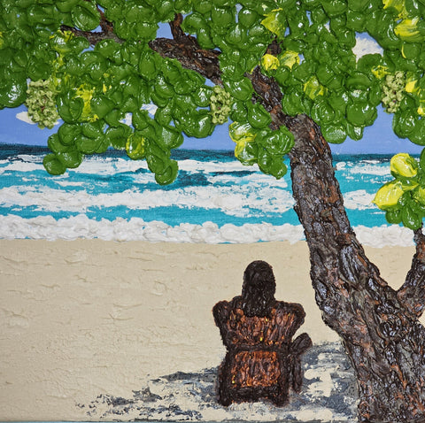 Sea Grapes by the Sea - Art With Feeling