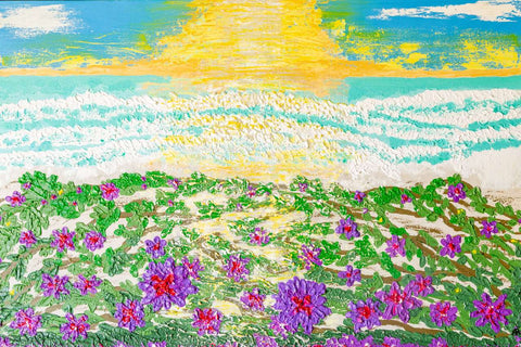 Morning Glory on the Beach