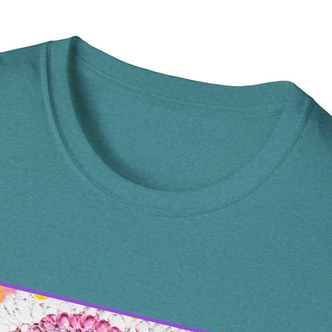 Dancing Spanish Skirt Mandala T-Shirt - Colorful Unisex Tee for Art Lovers