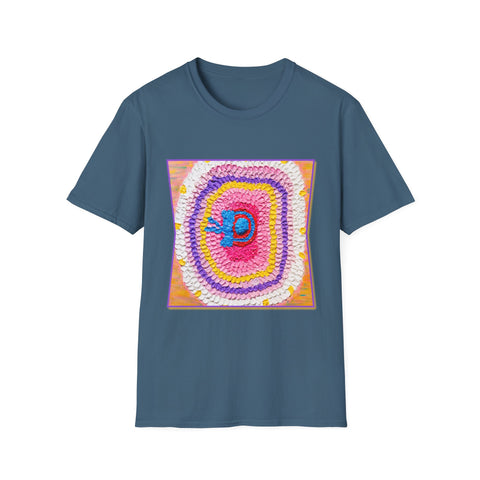Dancing Spanish Skirt Mandala T-Shirt - Colorful Unisex Tee for Art Lovers