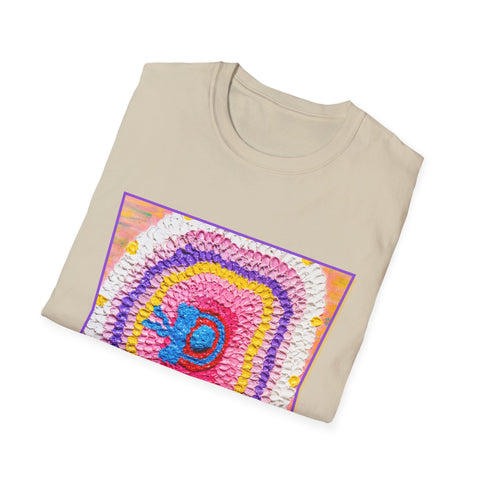 Dancing Spanish Skirt Mandala T-Shirt - Colorful Unisex Tee for Art Lovers