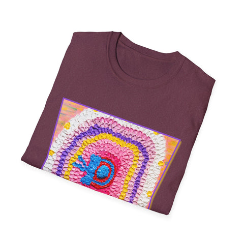 Dancing Spanish Skirt Mandala T-Shirt - Colorful Unisex Tee for Art Lovers