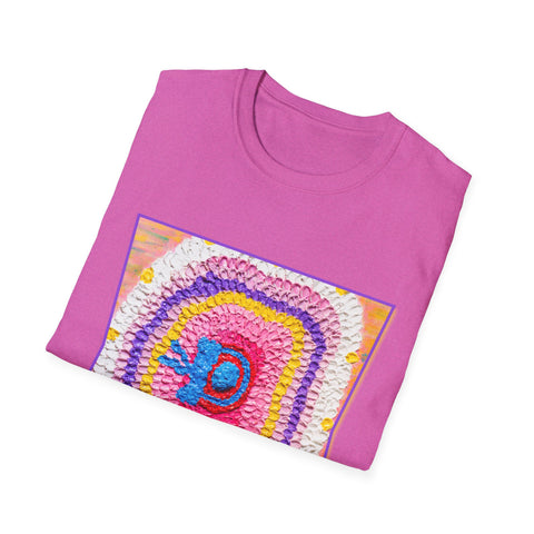 Dancing Spanish Skirt Mandala T-Shirt - Colorful Unisex Tee for Art Lovers
