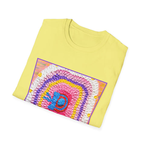 Dancing Spanish Skirt Mandala T-Shirt - Colorful Unisex Tee for Art Lovers