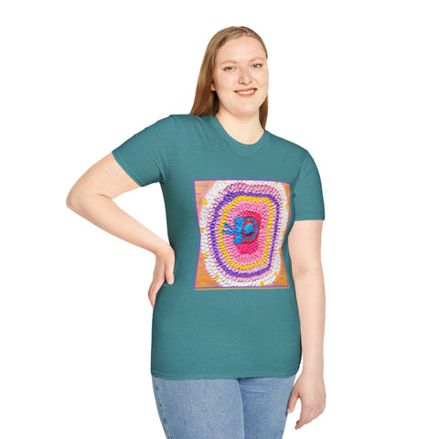 Dancing Spanish Skirt Mandala T-Shirt - Colorful Unisex Tee for Art Lovers