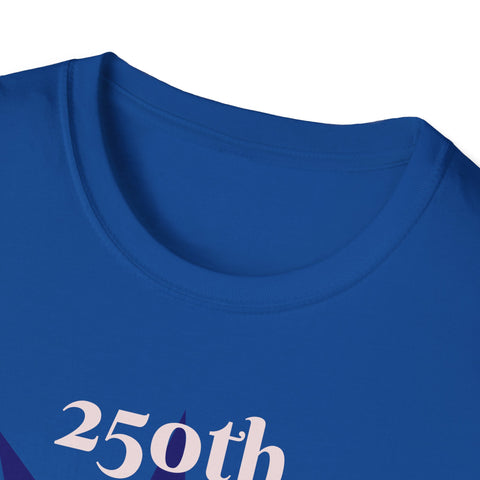 250th Anniversary USA T-Shirt — Original Patriotic Painting with 'We the People' Front & Back